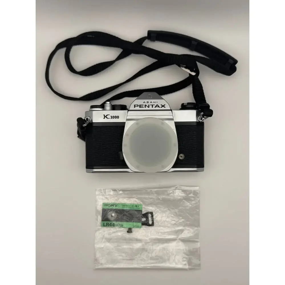 Asahi Pentax K1000 35mm SLR Film Camera Body Meter Shutter Speeds Tested Vintage